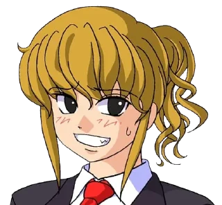 😅 emoji Umineko Safe Telegram sticker 11 of 24