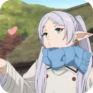 👄 emoji Фрирен Telegram sticker 6 of 43