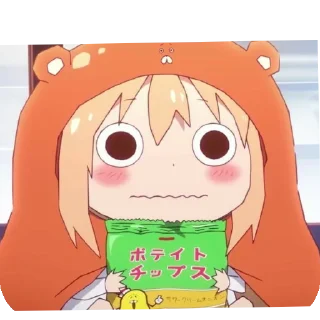 😖 emoji UMARUUU ←⁠(⁠*⁠꒪⁠ヮ⁠꒪⁠*⁠) Telegram sticker 11 of 78