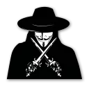 Sticker from Vendetta