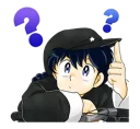 😯 emoji Ranma 1/2 Telegram sticker 21 of 40