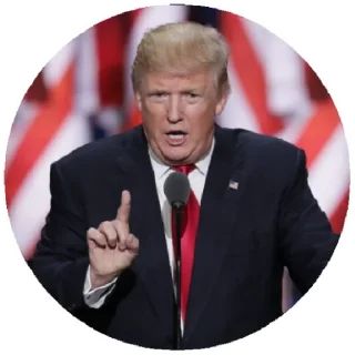 😁 emoji Donald Trump Telegram sticker 8 of 26
