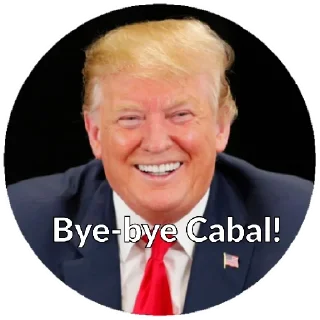 😁 emoji Donald Trump Telegram sticker 10 of 26