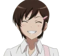 😁 emoji the best anime Telegram sticker 15 of 15
