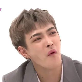 🤦‍♀ emoji ATEEZ. Telegram sticker 22 of 93