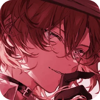 🍒 emoji Chuuya  🍒                            @HI_TS8 Telegram sticker 22 of 30