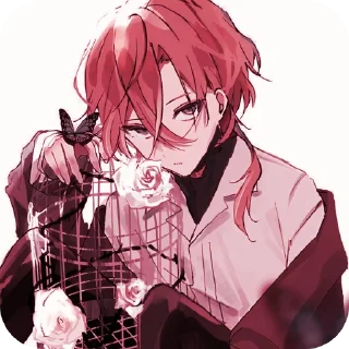 🍒 emoji Chuuya  🍒                            @HI_TS8 Telegram sticker 18 of 30