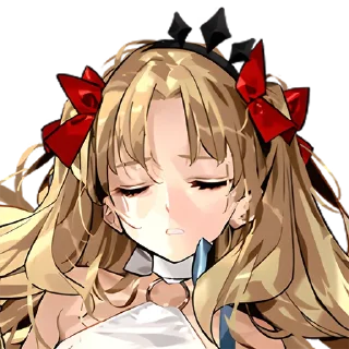 😞 emoji Space Ereshkigal Expressions - @Lyrx997 Telegram sticker 23 of 73