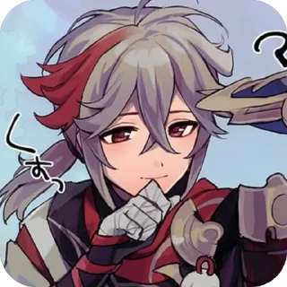🐶 emoji ꒰ྀི🐶꒱ kazuscara cr: IKITE_OSHI (twt) :: @vin11ll Telegram sticker 23 of 45