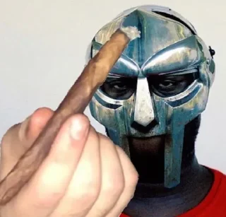 Sticker from MF DOOM @BarbieBoySwag