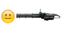 😐 emoji Poker Gun Telegram sticker 9 of 68