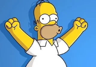 🌟 emoji Simpsons Encee J Telegram sticker 12 of 81