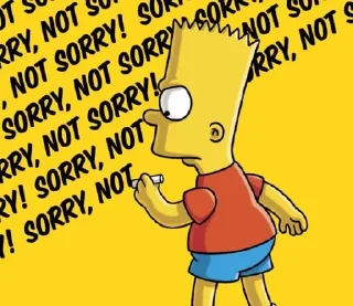 🌟 emoji Simpsons Encee J Telegram sticker 24 of 81
