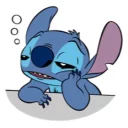 Sticker from stitch