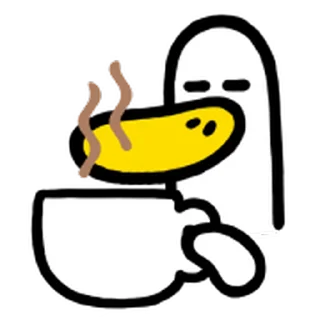 ⭐ emoji The annoying duck Telegram sticker 7 of 40