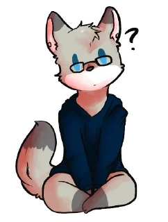 ❓ emoji Puppies stickers Telegram sticker 11 of 100