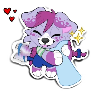 Sticker from Secret puppies