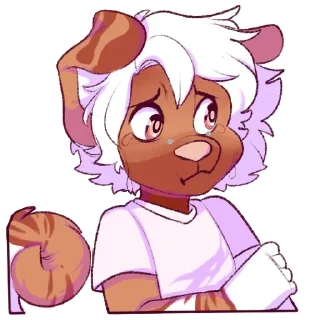 😞 emoji Puppies stickers Telegram sticker 19 of 100