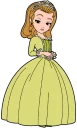 😟 emoji 👑 princes sofia 2 👑 Telegram sticker 8 of 30