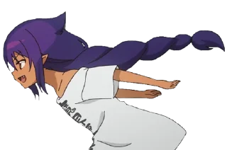 😼 emoji Jahy-sama wa Kujikenai! @StickersofAnime Telegram sticker 22 of 101