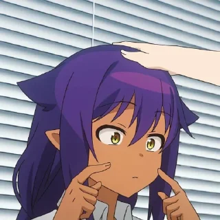 🥰 emoji Jahy-sama wa Kujikenai! @StickersofAnime Telegram sticker 13 of 101