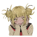 😛 emoji Toga Himiko Telegram sticker 14 of 84