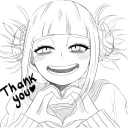 ❤️ emoji Himiko toga Telegram sticker 14 of 18
