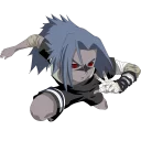 😡 emoji Uchiha Sasuke Telegram sticker 13 of 91