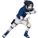 😐 emoji Uchiha Sasuke Telegram sticker 16 of 91