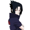 😐 emoji Uchiha Sasuke Telegram sticker 12 of 91
