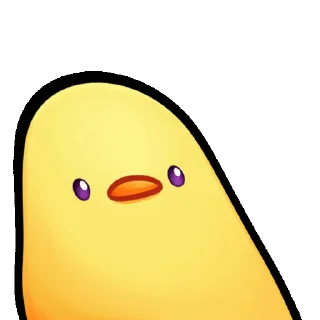 🐤 emoji Chick - @ku_nipiciu Telegram sticker 17 of 40