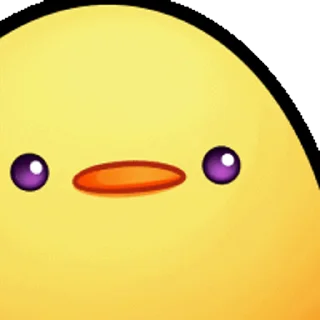 🐤 emoji Chick - @ku_nipiciu Telegram sticker 8 of 40