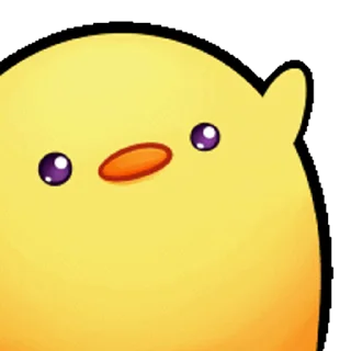🐤 emoji Chick - @ku_nipiciu Telegram sticker 9 of 40