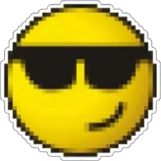 😎 emoji 🙂🙂 Telegram sticker 24 of 64