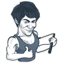 👍 emoji Famous Characters Telegram sticker 19 of 119