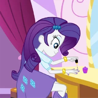 Sticker from Equestria girls @smartgamer
