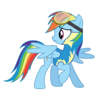 😖 emoji млп радуга @stickermily Telegram sticker 10 of 25