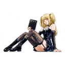 😉 emoji Death Note Telegram sticker 7 of 7