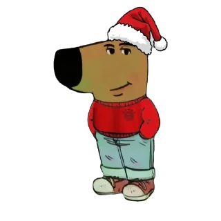 🫥 emoji chill guy Telegram sticker 18 of 60