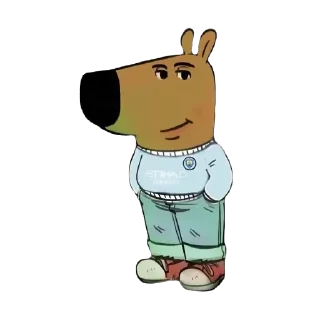 🫥 emoji chill guy Telegram sticker 21 of 60