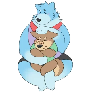 🤗 emoji shitpost Telegram sticker 9 of 108