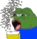 🐸 emoji Pe Pe frog v.3 Telegram sticker 7 of 120