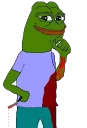 🐸 emoji Pe Pe frog v.3 Telegram sticker 20 of 120