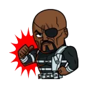 😤 emoji Marvel Telegram sticker 22 of 37
