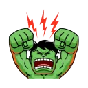 😡 emoji Marvel Telegram sticker 8 of 37
