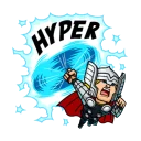 😱 emoji Marvel Telegram sticker 13 of 37