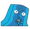 😠 emoji El viejo y el paint Telegram sticker 10 of 96