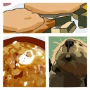 🍥 emoji El viejo y el paint Telegram sticker 14 of 96