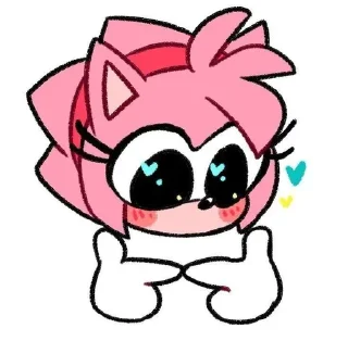 🌟 emoji Tails&Amy Telegram sticker 8 of 27
