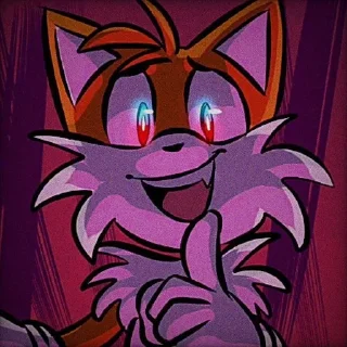 🌟 emoji Tails&Amy Telegram sticker 1 of 27